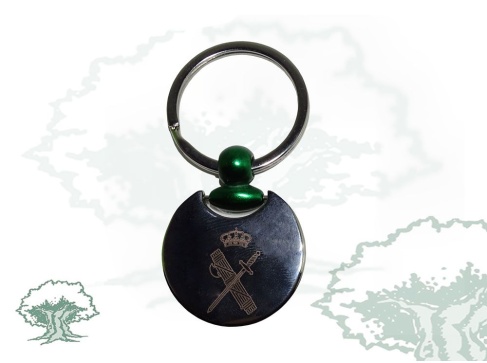Llavero Guardia Civil circular metálico