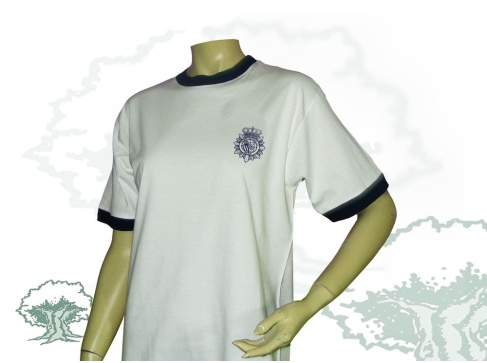 Camiseta de algodón Policía Nacional bicolor liquidación