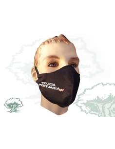 Mascarilla Policía Portuaria textil higiénica