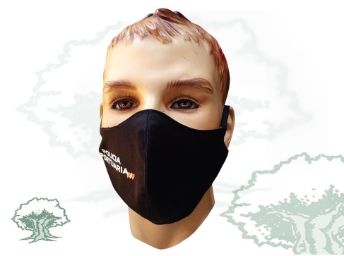 Mascarilla Policía Portuaria textil higiénica