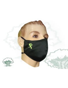 Mascarilla Guardia Civil textil higiénica bordada