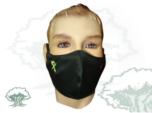 Mascarilla textil higiénica Guardia Civil bordada