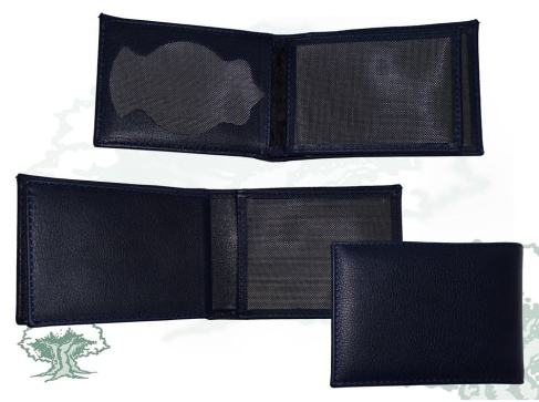 Cartera Policía Nacional azul para chapa
