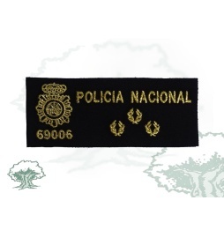 Galleta Policía Nacional personalizada