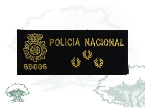 Galleta Policía Nacional personalizada