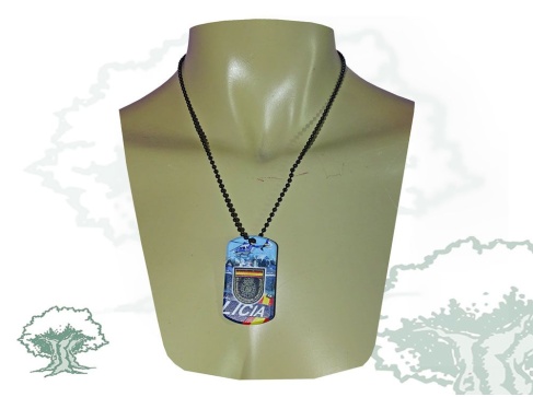 Chapa personalizable Policía Nacional