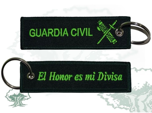 Llavero Guardia Civil bordado
