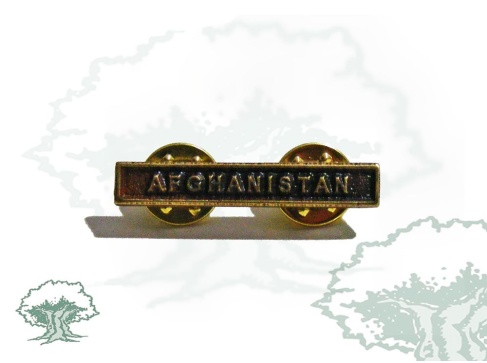 Barra Medalla Afganistán