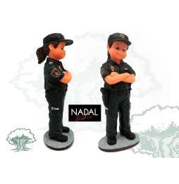 Figura Policía Nacional de porcelana mujer