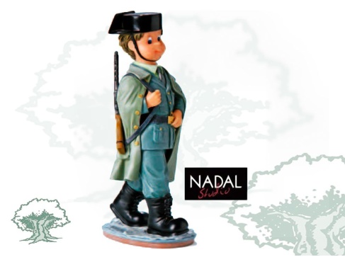 Figura Guardia Civil hombre de porcelana