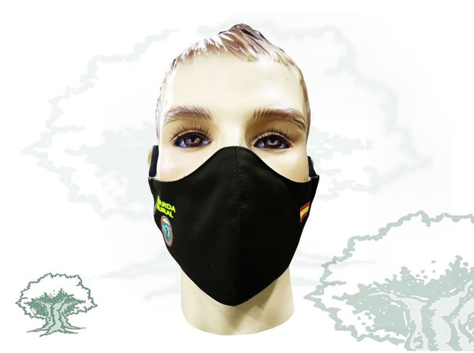 Mascarilla textil higiénica Guarda Rural