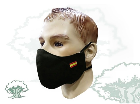Mascarilla Guarda Rural textil higiénica
