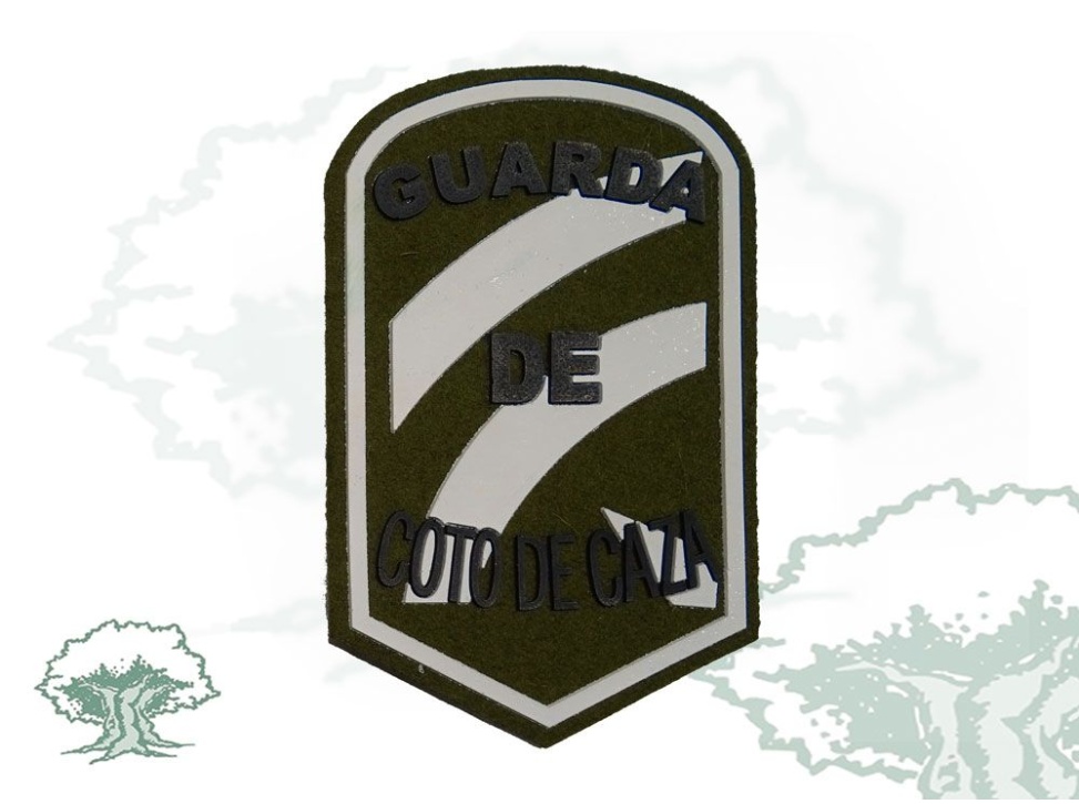 Emblema Guarda Coto de Caza para brazo