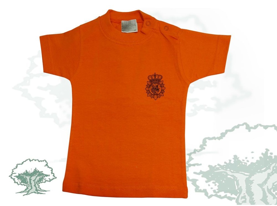 Camiseta Policía Nacional bebé
