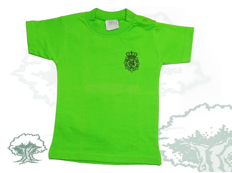 Camiseta Policía Nacional bebé