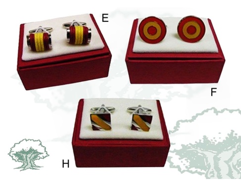 Gemelos España de rodio (E-H)