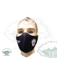 Mascarilla Promoción XXXVI Academia de Policía textil higiénica 2