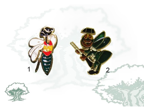 Pin Guardia Civil abeja