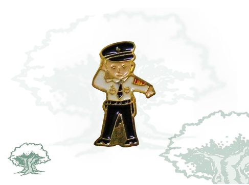 Pin Policía Nacional agente