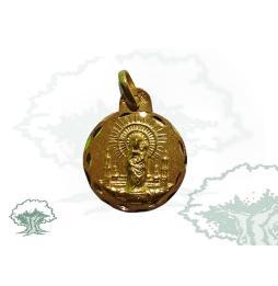 Medalla Virgen del Pilar de oro mediana