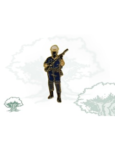 Pin antidisturbios con bocacha Policía Nacional