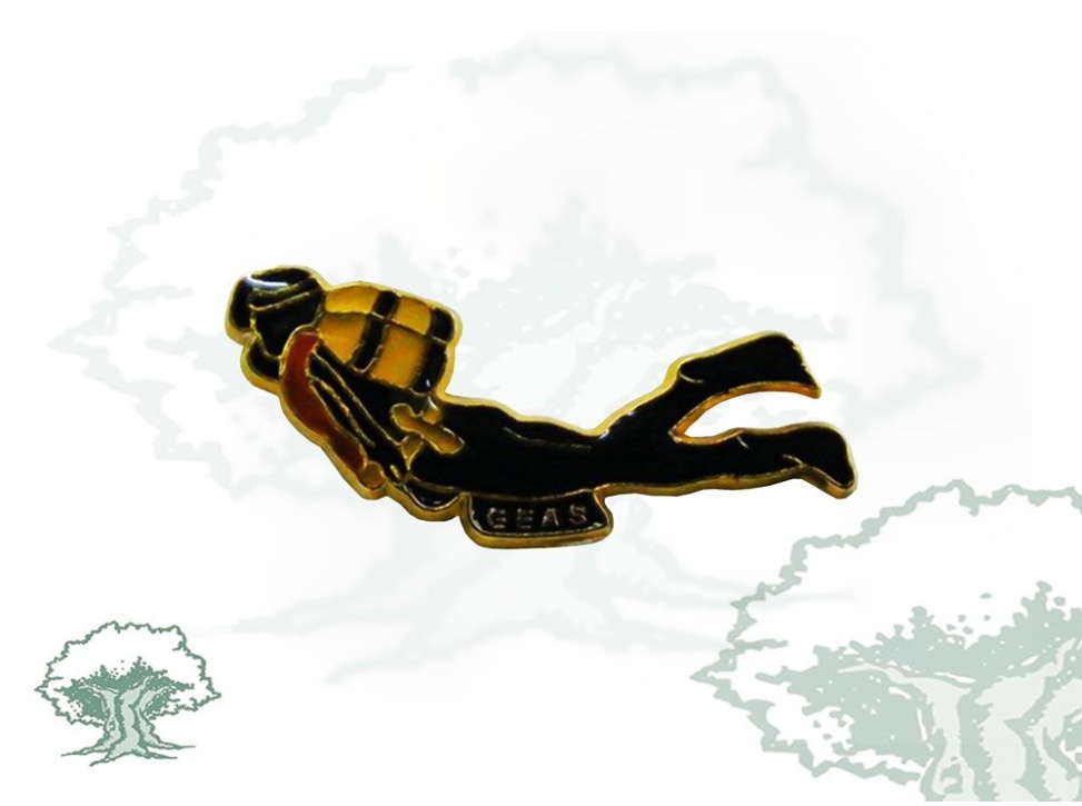 Pin GEAS Guardia Civil buzo