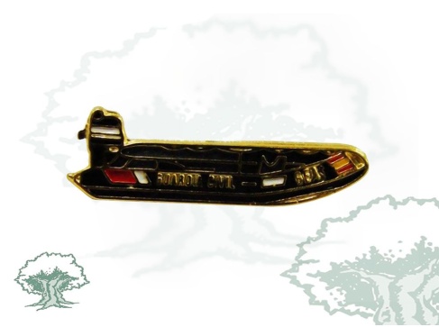 Pin Guardia Civil lancha motora