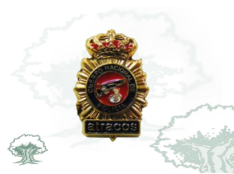 Pin Atracos Policía Nacional