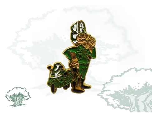 Pin Guardia Civil de Tráfico motorista clásico