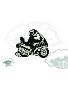 Pin Guardia Civil de Tráfico motorista negro