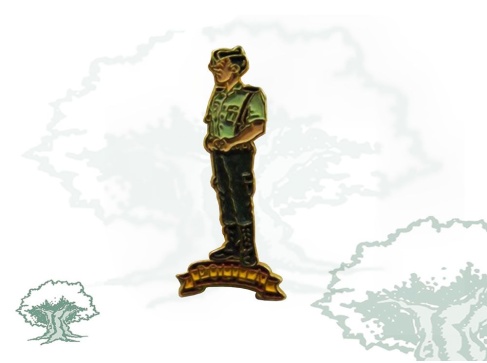 Pin Polilla Guardia Civil