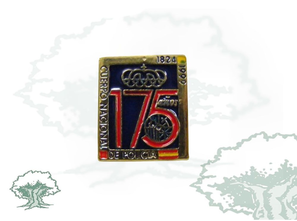 Pin 175 Aniversario Policía Nacional