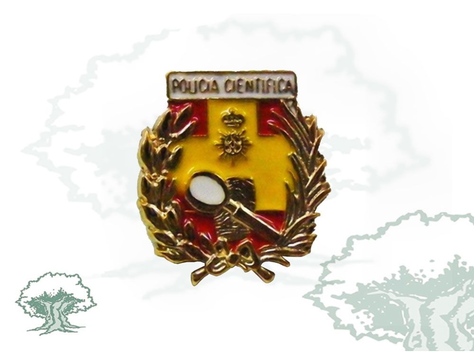 Pin Policía Científica Policía Nacional