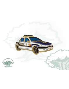 Pin Policía Nacional coche