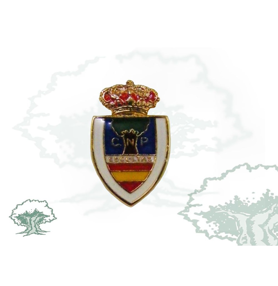 Pin escudo Policía Nacional. La Tienda de España