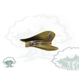 Pin gorra de plato de la Policía Nacional
