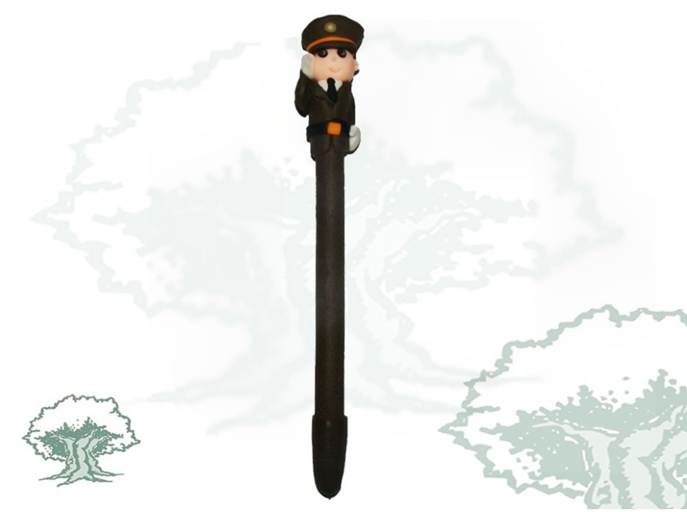 Bolígrafo Ejército muñeco