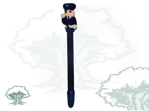 Bolígrafo Policía con muñeco