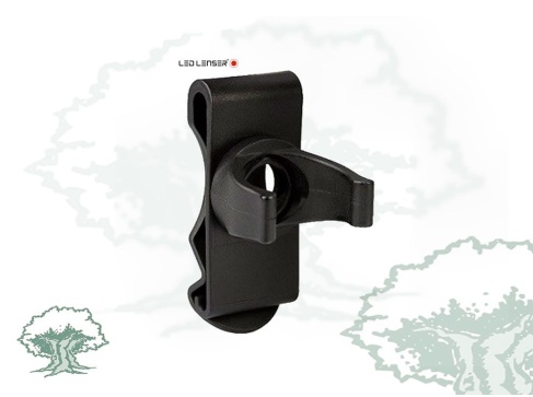 Pinza Led Lenser para sujetar linterna al cinturón