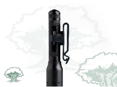 Pinza led lenser para sujetar linterna al cinturón