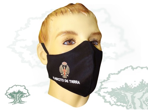 Mascarilla textil higiénica Ejército