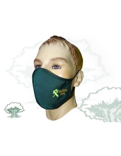 Mascarilla Guardia Civil higiénica reutilizable bordada