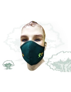 Mascarilla Guardia Civil higiénica reutilizable bordada 2