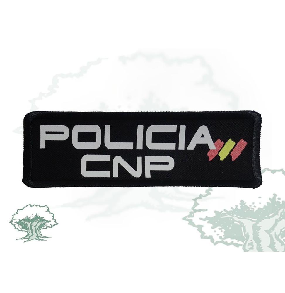 Logo reflectante Policía Nacional 14x5 cm