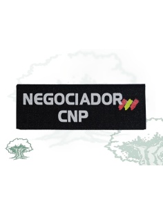Logo reflectante Negociador Policía Nacional