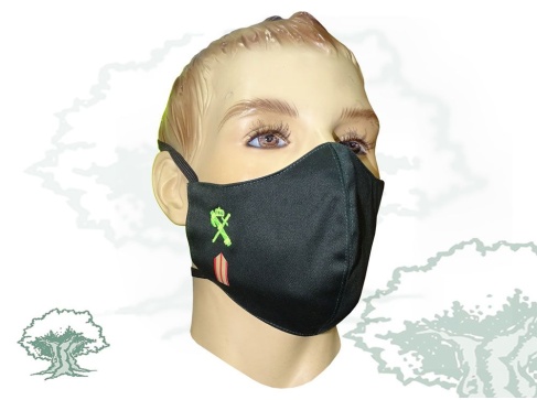 Mascarilla textil personalizada Brigada de la Guardia Civil