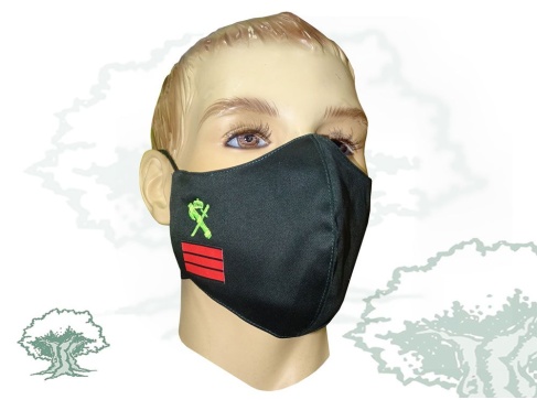 Mascarilla textil personalizada Cabo de la Guardia Civil