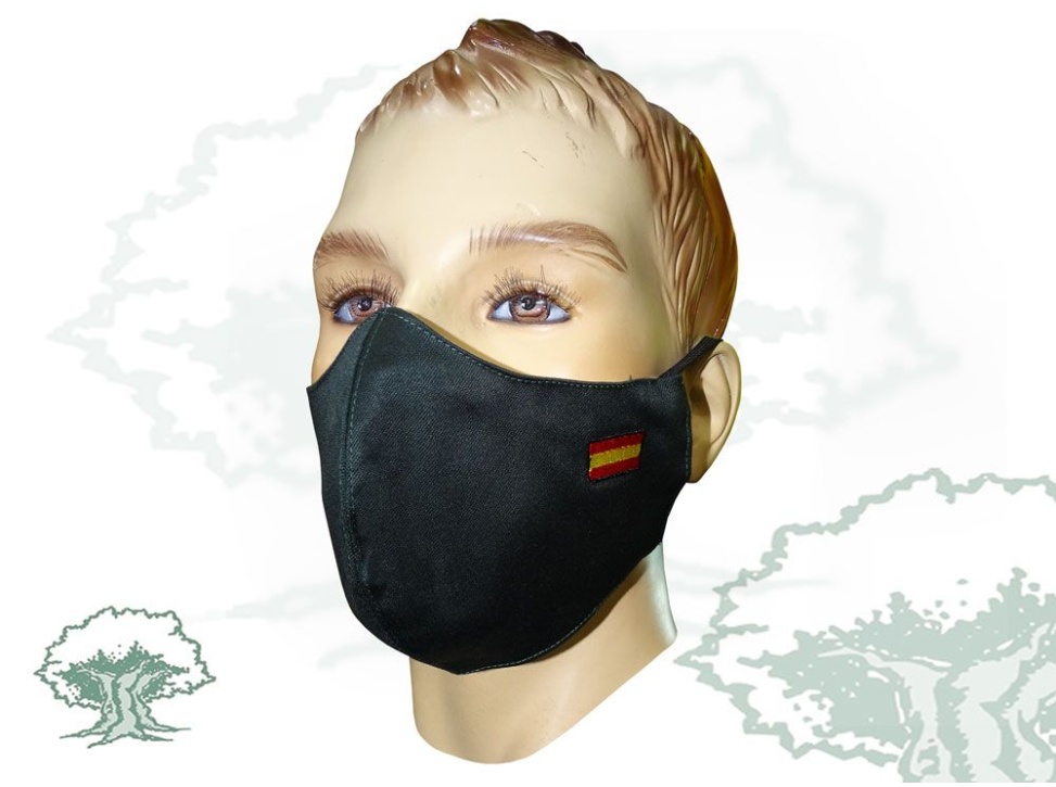 Mascarilla textil personalizada Sargento de la Guardia Civil