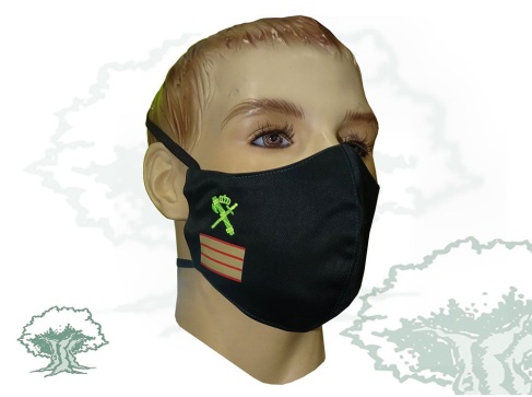 Mascarilla textil personalizada Sargento de la Guardia Civil