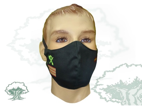 Mascarilla textil personalizada Sargento de la Guardia Civil